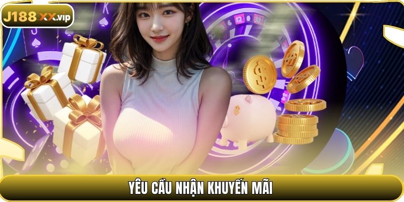 Yêu cầu nhận khuyến mãi